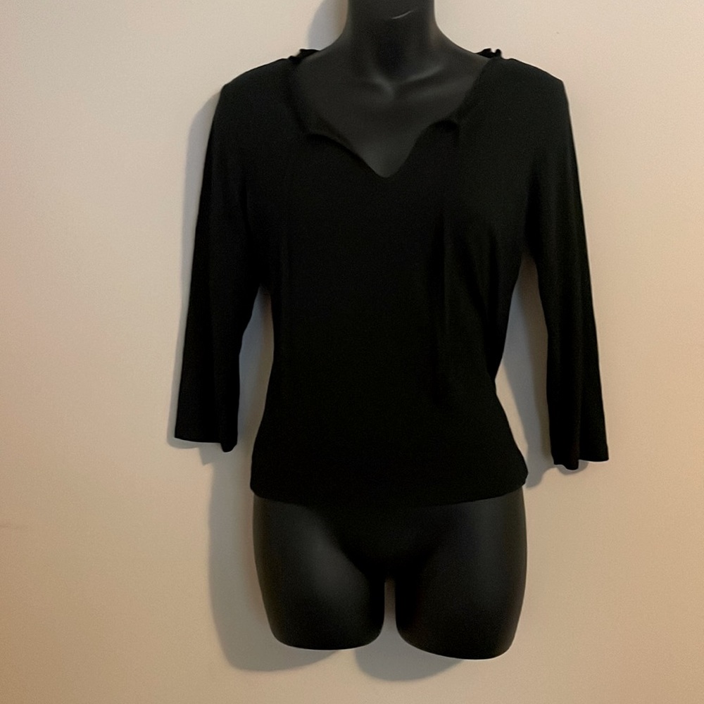 Black Banana Republic Top w/ 3/4 sleeves